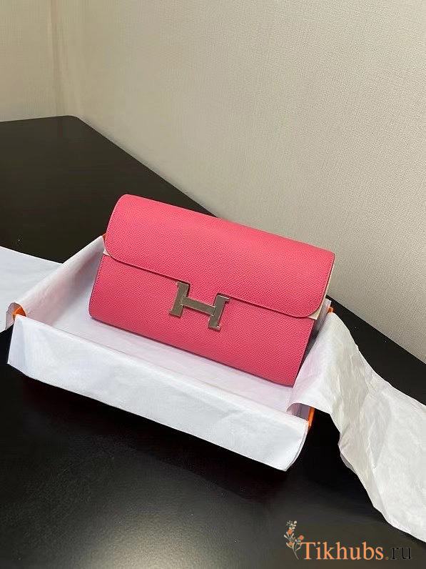 Hermes Messenger Bag Pink 20.5 x 13 x 2 cm - 1