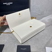 YSL Kate White 364021 Size 24 x 14.5 x 5 cm - 6