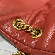 YSL LOULOU PUFFER Red 577475 Size 35 x 23 x 13.5 cm - 2