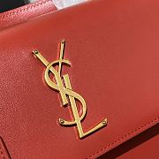 YSL Medium Sunset Red 634723 Size 25 x 18 x 5 cm - 5