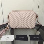 YSL Lou Camera Bag Pink 520534 Size 23 x 16 x 6 cm - 2