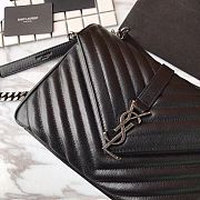 YSL Saint Laurent Black 392737 Size 24 x 17 x 7 cm - 2