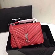 YSL Saint Laurent Red 392737 Size 24 x 17 x 7 cm - 1