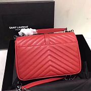 YSL Saint Laurent Red 392737 Size 24 x 17 x 7 cm - 6