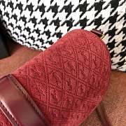 YSL Saint Laurent 19 Calfskin Messenger Bag Red Size 22 cm - 4