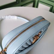 LV New Wave Camera Bag Light Blue M53683 Size 21.5 x 15.5 x 6 cm - 4