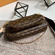 LV Three-Peice Slant Bag Green Strap M44823 - 6