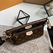 LV Three-Peice Slant Bag Green Strap M44823 - 4