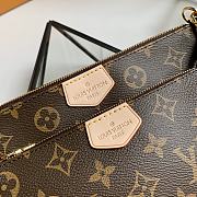 LV Three-Peice Slant Bag Green Strap M44823 - 3