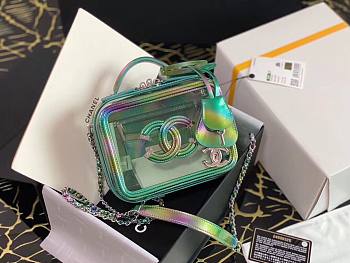 Chanel Box Green Pink Ice Cream Color 