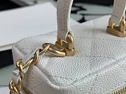 Chanel Mini Bag Calfskin White - 4