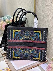 Dior Book Tote Full Leather Embroidery And Nailing Large 1286 Size 41 x 32 cm - 1