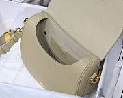 Dior Bobby Lychee Pattern Series Medium M8010 Size 22 x 17 x 6 cm - 4