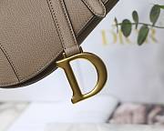 Dior Saddle Warm Taupe M9001 Size 25.5 x 20 x 6.5 cm - 2