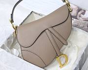 Dior Saddle Warm Taupe M9001 Size 25.5 x 20 x 6.5 cm - 3