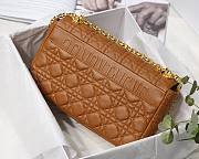 Dior Caro Large Caramel M8016 Size 28 x 17 x 9 cm - 2