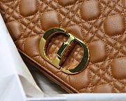 Dior Caro Large Caramel M8016 Size 28 x 17 x 9 cm - 3