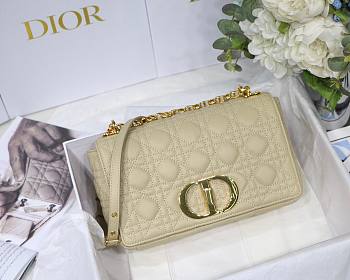 Dior Caro Medium Apricot M8017 Size 25.5 x 15.5 x 8 cm