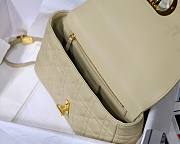 Dior Caro Medium Apricot M8017 Size 25.5 x 15.5 x 8 cm - 6