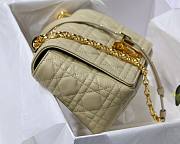 Dior Caro Medium Apricot M8017 Size 25.5 x 15.5 x 8 cm - 5