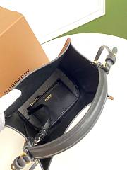 BURBERRY Style Cowhide Bucket Bag Size 21 x 16.5 x 25 cm - 6