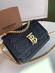 BURBERRY Logo Lock Bag Black Size 21 x 6 x 16 cm - 3