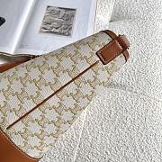 Celine Old Flower White Bucket Bag 2230 Size 33 × 27 × 17 cm - 5