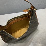 Celine Ancient Flower Underarm Bag Presbyopia Brown 60054 Size 25 x 14 x 7 cm - 2