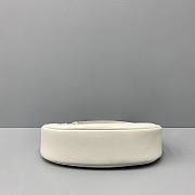 Celine Underarm Bag Full Leather White 60054 Size 25 x 14 x 7 cm - 4