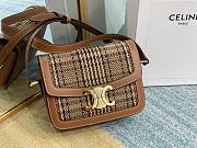 Celine Triomphe Classic Bag 191242 Size 22.5 x 16.5 x 7.5 cm - 1