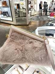 Fendi First Mink Hair 2217 Size 26 x 9.5 x 18 cm - 2