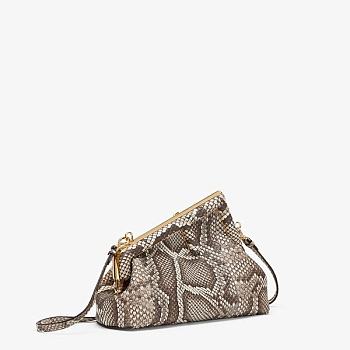 Fendi First Real Snake Skin 2217 Size 26 x 9.5 x 18 cm