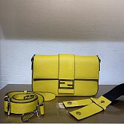 Fendi Yellow Men's Bugette Baguette Size 26 x 16 x 4 cm - 3