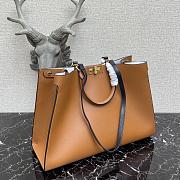 Fendi Peekaboo X-Tote Small Tote Bag Brown 2265 Size 41 x 11 x 29 cm - 5