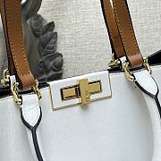 Fendi Peekaboo X-Tote Small Tote Bag White 2265 Size 41 x 11 x 29 cm - 5