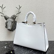 Fendi Peekaboo X-Tote Small Tote Bag White 2265 Size 41 x 11 x 29 cm - 2