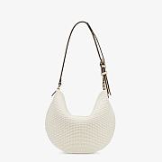 Fendi Small Croissant Cotton Handbag Size 29 x 22 x 3 cm - 4