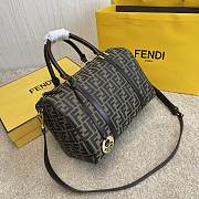 Fendi Old Flower Fabric Pillow Bag Size 31 × 20 cm - 6