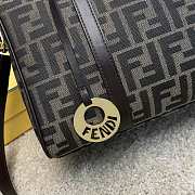 Fendi Old Flower Fabric Pillow Bag Size 31 × 20 cm - 5