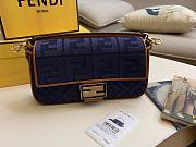 Fendi Blue Canvas Material Size 26 cm - 1