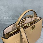 Fendi Peekaboo Iseeu Grow Grass Beige 88N323 Size 29 x 19 x 11.5 cm - 6