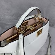 Fendi Peekaboo Iseeu Grow Grass White 88N323 Size 29 x 19 x 11.5 cm - 6