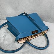 Fendi Peekaboo Iseeu Blue 88N325 Size 33 x 25 x 12 cm - 3