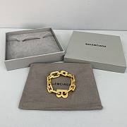 Balenciaga Golden Bracelet 92991 Size 21 cm - 1