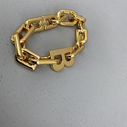 Balenciaga Golden Bracelet 92991 Size 21 cm - 5