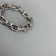 Balenciaga Silver Bracelet 92991 Size 21 cm - 3