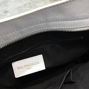 Balenciaga Graffiti Locomotive Bag White 115748 Size 38 x 14 x 24 cm - 5