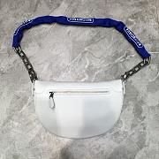 Balenciaga Half-Moon Waist Bag White Size 27 x 19 cm - 2