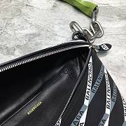 Balenciaga Half-Moon Waist Bag Black Oblique Logo Size 27 x 19 cm - 5