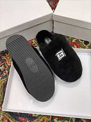 Chanel slippers black & pink & white 002 - 5